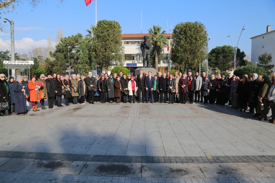 TÜRK KADININA SEÇME VE SEÇİLME HAKKI VERİLİŞİNİN 88. YILI GÖLCÜK'TE KUTLANDI