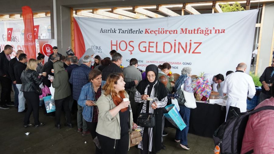 TÜRK MUTFAĞI HAFTASI ANKARA ETKİNLİKLERİ’NDE KEÇİÖREN MUTFAĞI TANITILIYOR