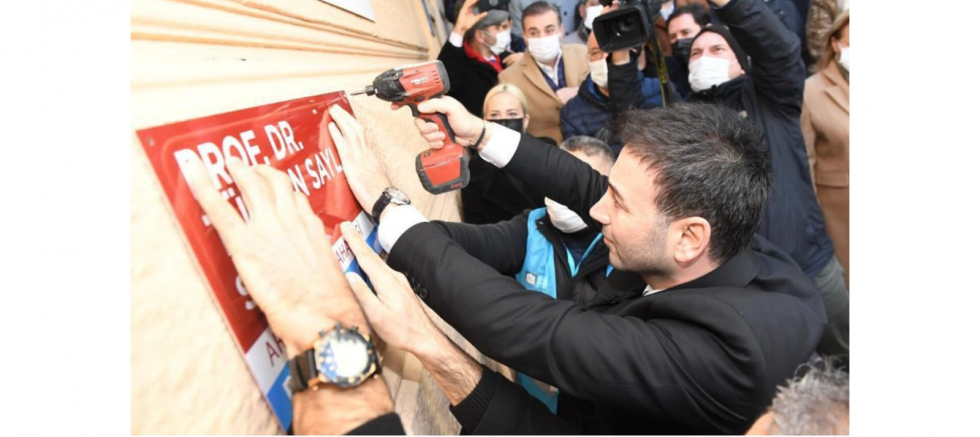 TÜRKAN SAYLAN’IN ADI RESMEN BEŞİKTAŞ’TA YAŞADIĞI SOKAĞA VERİLDİ! - TÜRKİYE - İnternetin Ajansı