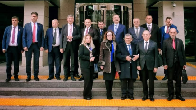 TÜRKİYE İTTİFAKI LİDERLERİNDEN YSK’YA ZİYARET