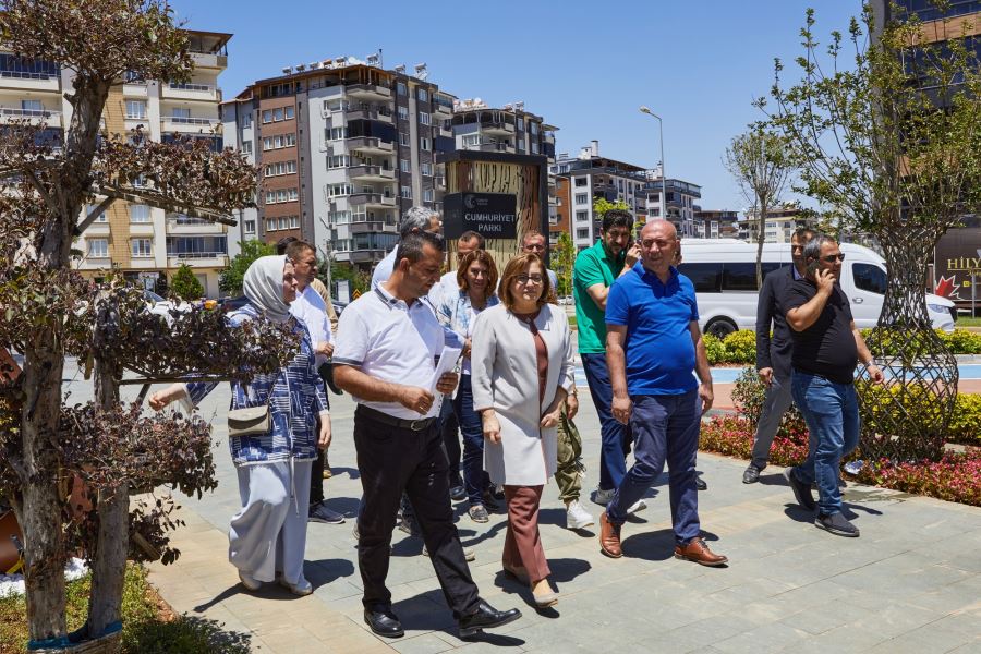 TÜRKİYE YÜZYILI CUMHURİYET PARKI HAZIRLIKLARINI TAMAMLADI