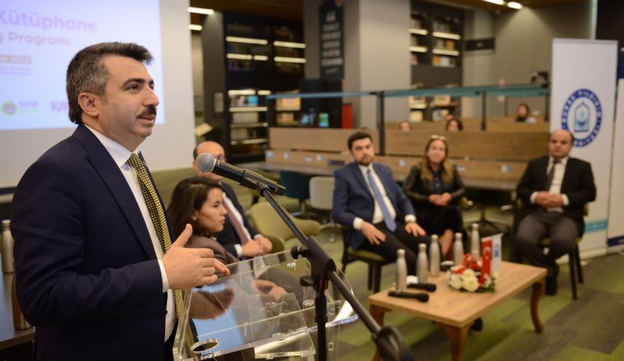 TÜRKİYE’NİN İLK PLASTİKSİZ KÜTÜPHANESİ YILDIRIM’DA