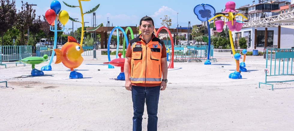 Tütüncü’den çocuklara su oyun parkı  - GÜNDEM - İnternetin Ajansı