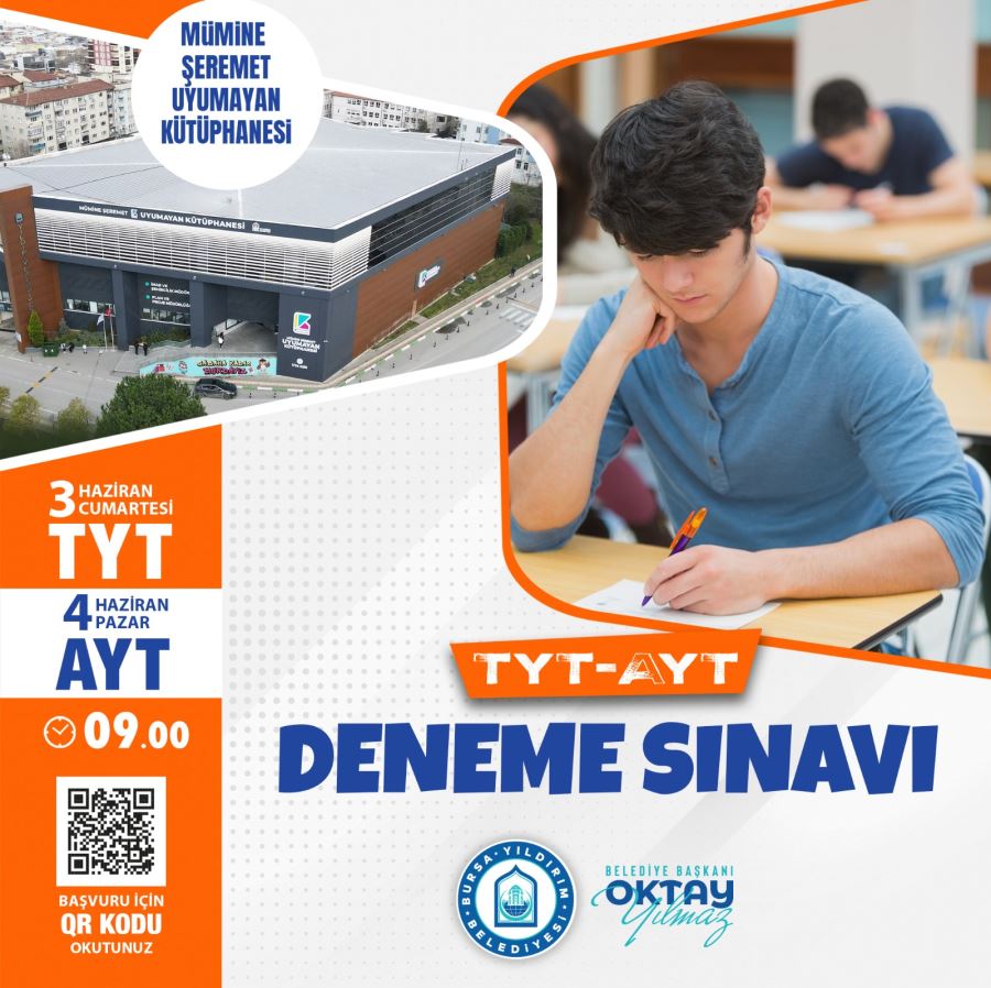 ÜNİVERSİTE ADAYLARINA DENEME SINAVI