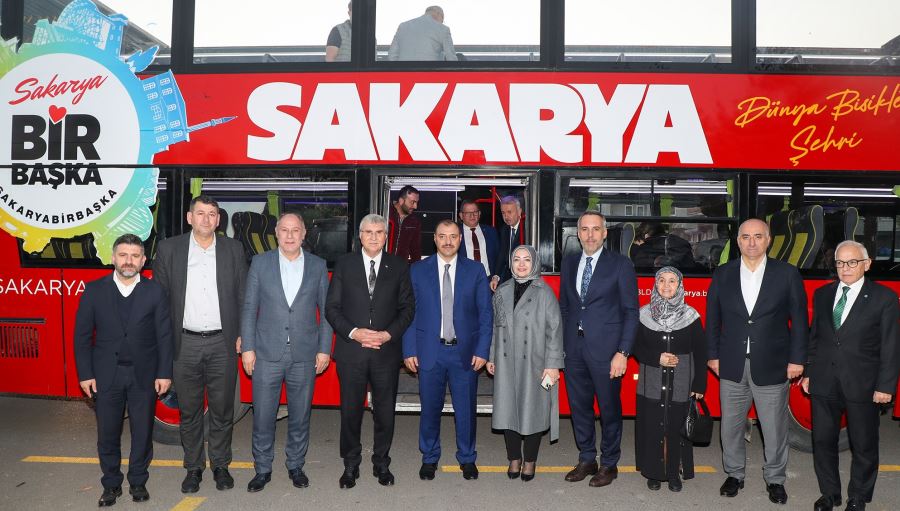 Üstü açık turizm otobüsü Sakarya'yı keşfe çıkıyor: 
