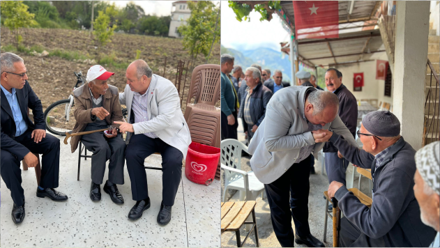 VATANDAŞA ÇAYLAR VEKİL ADAYI DEMİR’DEN