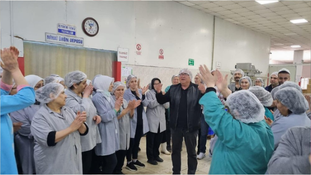 VEKİL ADAYI BÜLBÜL EMEKÇİLERLE BİR ARAYA GELDİ!