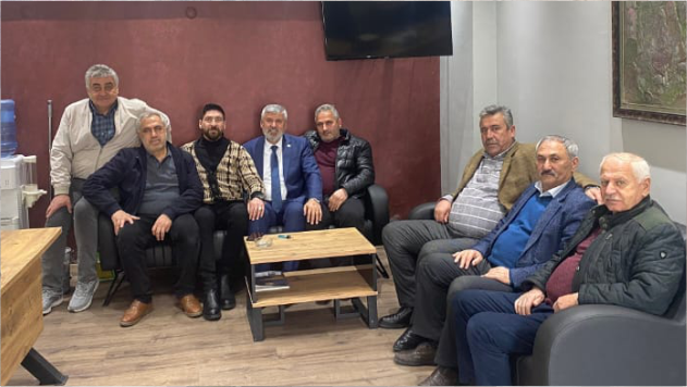 VEKİL ADAYI ŞENTÜRK MAKAMINDA VATANDAŞLARI AĞIRLIYOR!