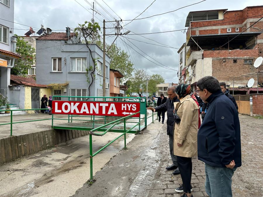 Vekil Uygur hemşehrilerinin yardımına koştu