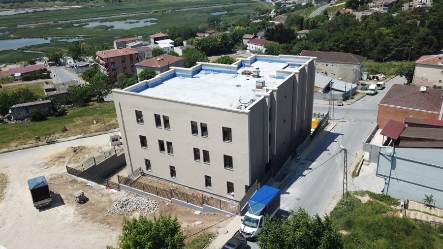 YARIMBURGAZ SEMT KONAĞI İNŞAATINDA SONA GELİNDİ