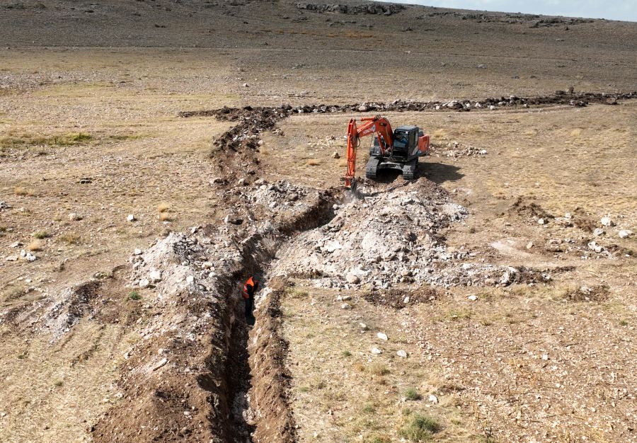 YAZIDERE MAHALLESİ’NE YENİ İÇME SUYU HATTI
