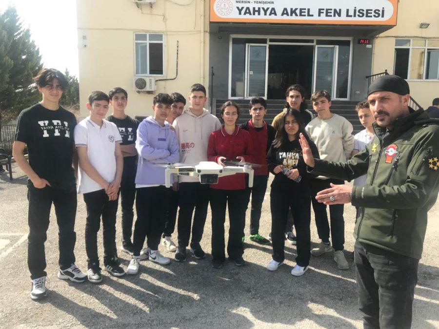 Yenişehir Belediyesi’nden lise öğrencilerine drone eğitimi