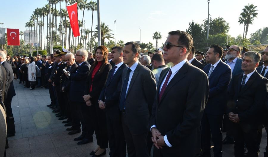 Yenişehir’de Ata’ya saygı duruşu