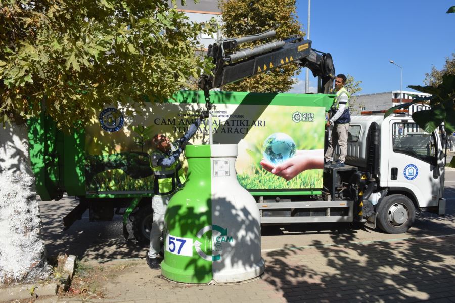 YILDIRIM’DA 4 BİN 350 TON ATIK CAM TOPLANDI