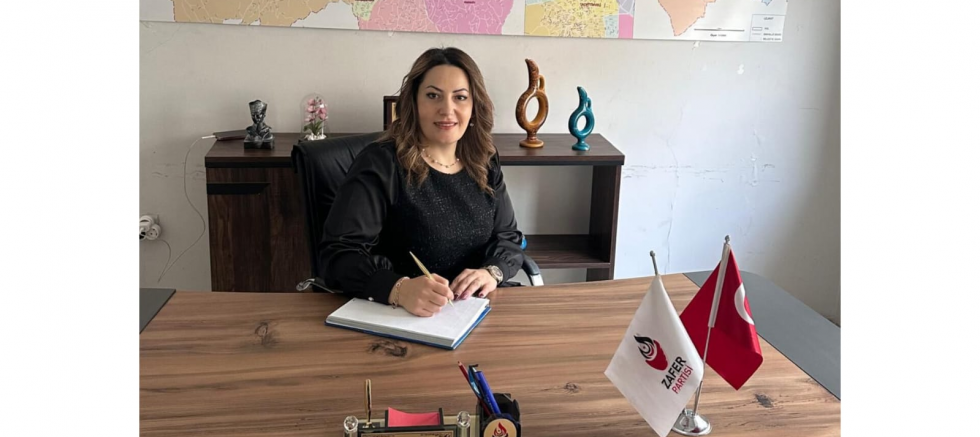 ZAFER PARTİSİ MELİKGAZİ İLÇE BAŞKANI NAZLI ÖZSOY ŞAHİN: 